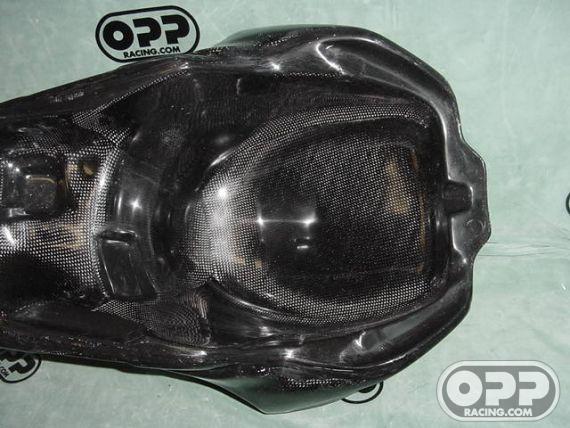 Carbon Fiber - Fuel Tank for OEM Cap - RSV1000 2004-2005 image