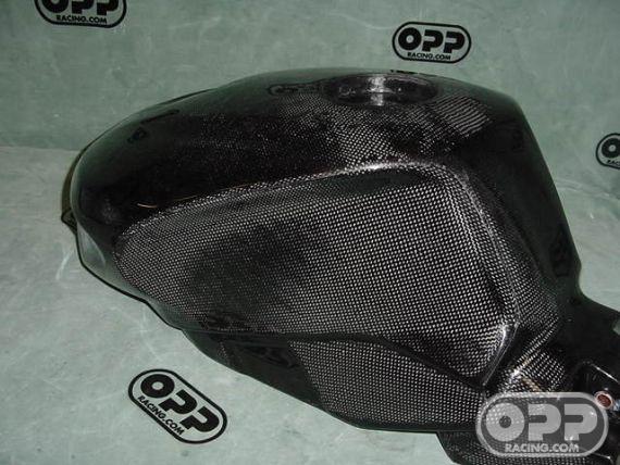 Carbon Fiber - Fuel Tank for OEM Cap - RSV1000 2004-2005 image