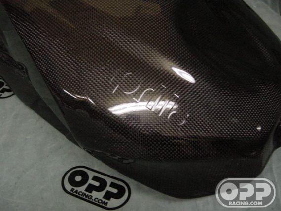Carbon Fiber - Fuel Tank for OEM Cap - RSV1000 2004-2005 image