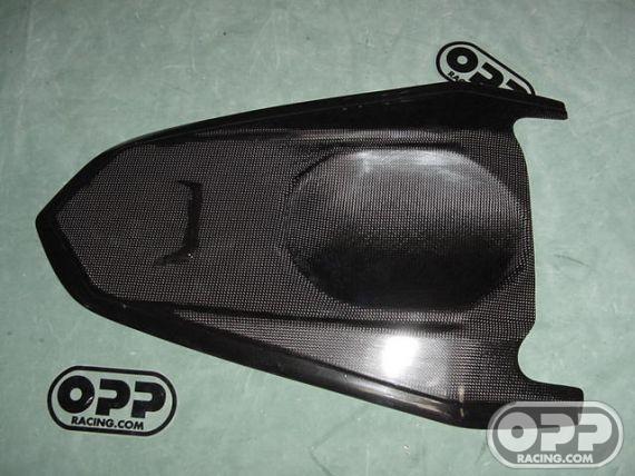 Carbon Fiber - Antidraft for Solo Seat - ZX10R 2004-2005 image