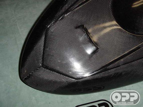 Carbon Fiber - Antidraft for Solo Seat - ZX10R 2004-2005 image