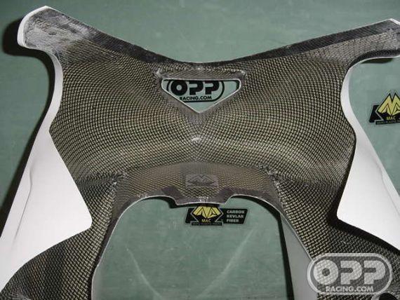 Carbon Kevlar - Upper - ZX6R/RR 2005-2006 image