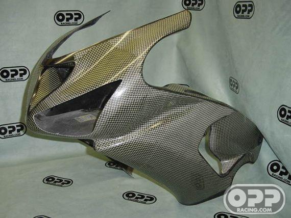 Carbon Kevlar - Upper - ZX6R/RR 2005-2006 image