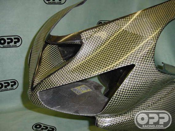 Carbon Kevlar - Upper - ZX6R/RR 2005-2006 image
