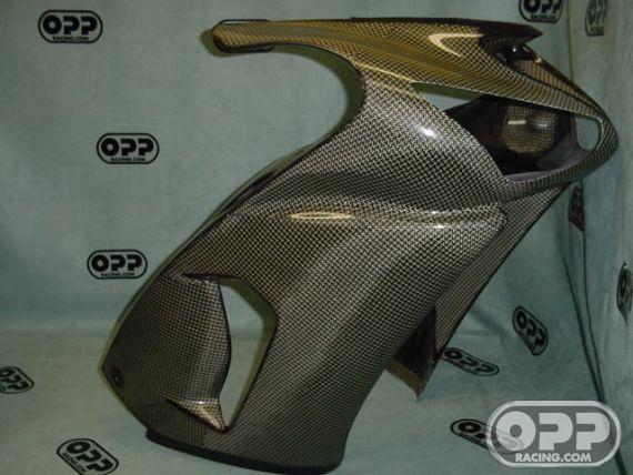 Carbon Kevlar - Upper - ZX6R/RR 2005-2006 image