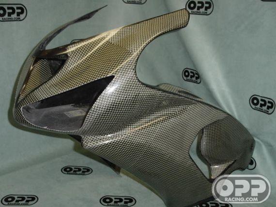 Carbon Kevlar - Upper - ZX6R/RR 2005-2006 image