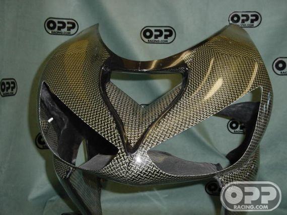 Carbon Kevlar - Upper - ZX6R/RR 2005-2006 image