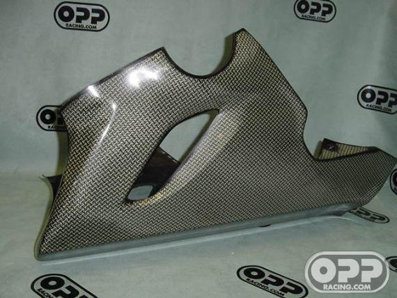Carbon Kevlar - MacMoto Series - Lower - ZX6R/RR 2005-2006 image