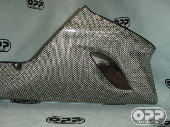 Carbon Kevlar - MacMoto Series - Lower - ZX6R/RR 2005-2006 image