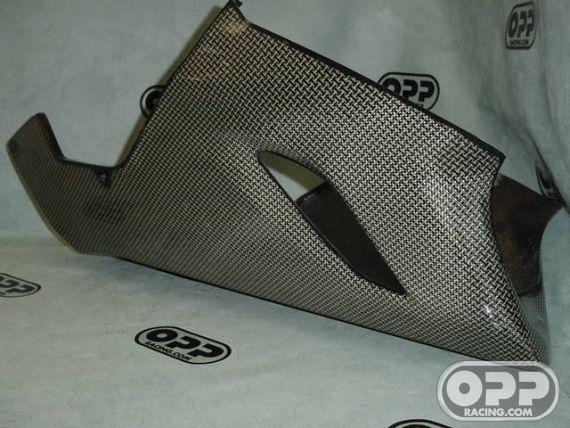 Carbon Kevlar - MacMoto Series - Lower - ZX6R/RR 2005-2006 image