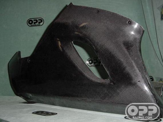 Carbon Fiber - MacMoto Series - Lower - ZX6R/RR 2005-2006 image