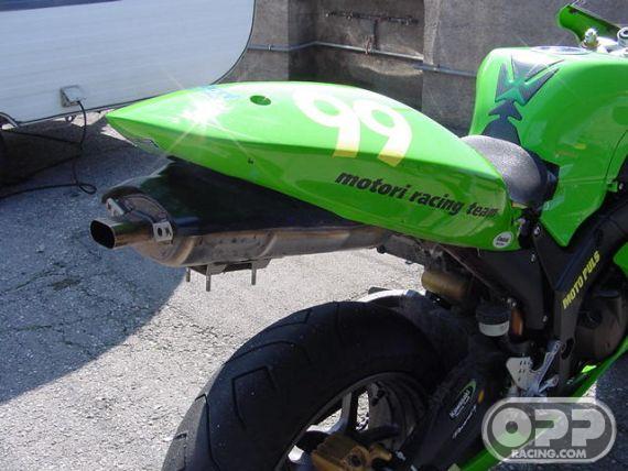 Fiber Glass - Superbike Tail - ZX6R 2005-2006 image