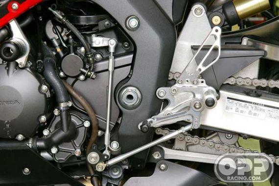  Sato Rear Sets - Honda CBR1000RR 2004-2007 Race (Reverse Shift Only) image