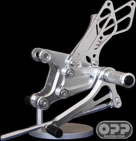  Sato Rear Sets - Kawasaki  ZX6R  ZX6RR 05-08 image