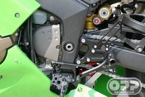  Sato Rear Sets - Kawasaki  ZX6R  ZX6RR 05-08 image