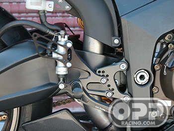  Sato Rear Sets - Kawasaki  ZX6R  ZX6RR 05-08 image