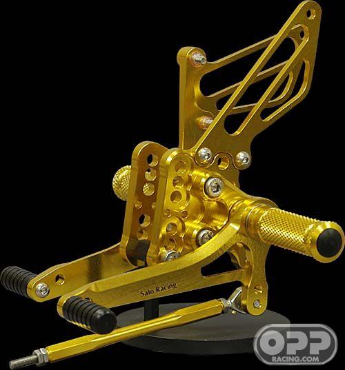 Sato Rear Sets - Suzuki GSXR1000 2005-2006 image