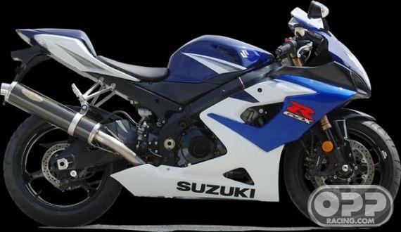 SATO TITANIUM SLIP ON Suzuki GSXR 1000 05-06 image