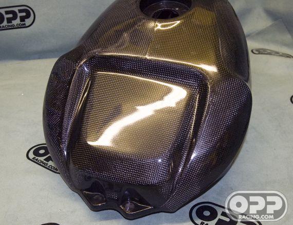 Carbon Fiber - Fuel Tank for OEM Cap - RSV1000 2001-2003 image