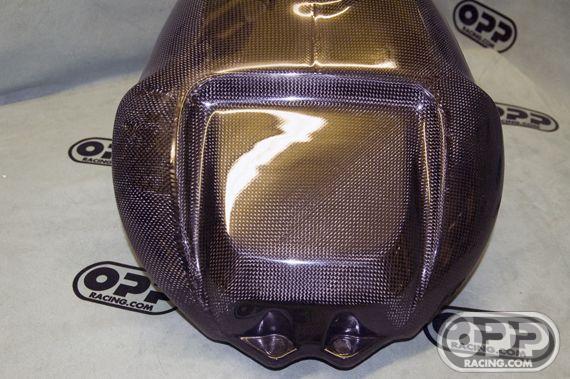 Carbon Fiber - Fuel Tank for OEM Cap - RSV1000 2001-2003 image