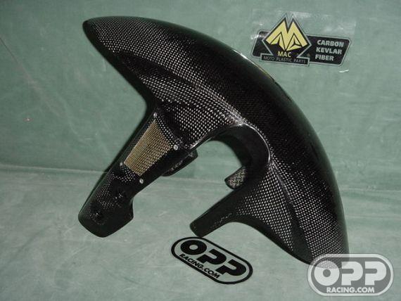 Carbon Fiber - Front Fender Vented - GSXR600/750 2006-2007 & GSXR1000 2005-2006 image