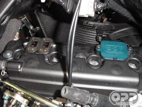  Smog Block Off Plates - CBR1000RR 2004-2007 - CBR600RR 2003-2007 - CBR 929/954RR - CBR600 F4/F4i image