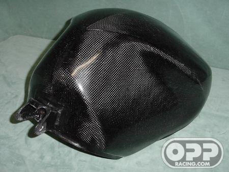 Carbon Fiber - Fuel Tank for OEM Cap - ZX6R/RR 2003-2004 image