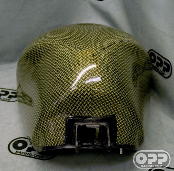 Carbon Kevlar - Fuel Tank for OEM Cap - ZX6R/RR 2003-2004 image