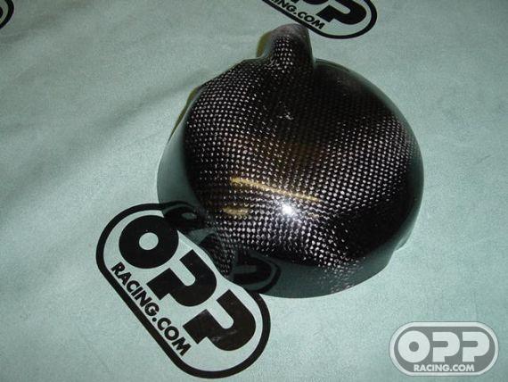 Carbon Fiber - Clutch Cover - ZX6R/RR 2005-2006 image