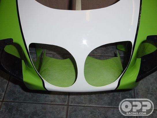 Fiber Glass - Upper SBK - ZX7R 1996-2003 image
