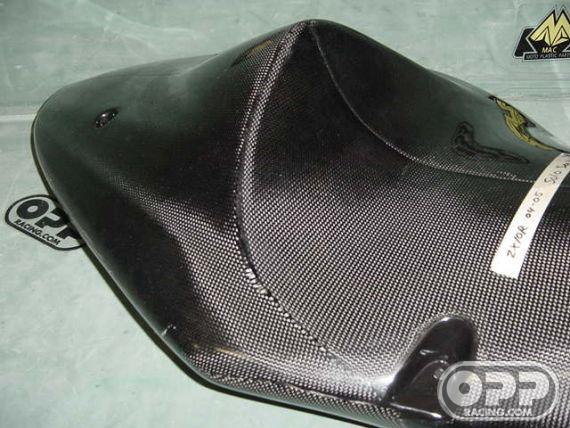 Carbon Fiber - MacMoto Series - Superbike Tail with Tank Sides - ZX10R 2004-2005 image