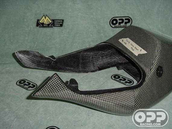 Carbon Kevlar - Solo Seat Tail with Antidraft - ZX7R 1996-2003 image