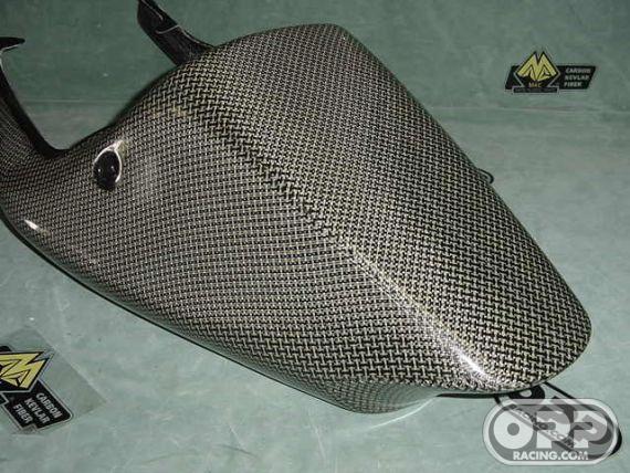 Carbon Kevlar - Solo Seat Tail with Antidraft - ZX7R 1996-2003 image