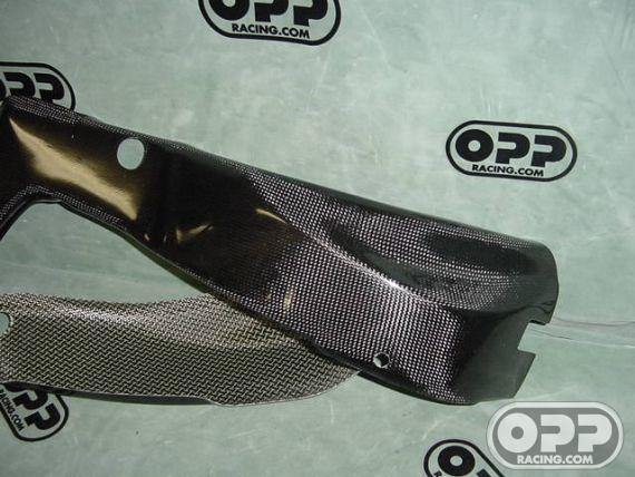 Carbon Fiber - Frame Protectors - ZX6R/RR 2005-2006 image