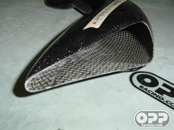 Carbon Fiber - Airduct SBK Left - CBR600RR 2005-2006 image