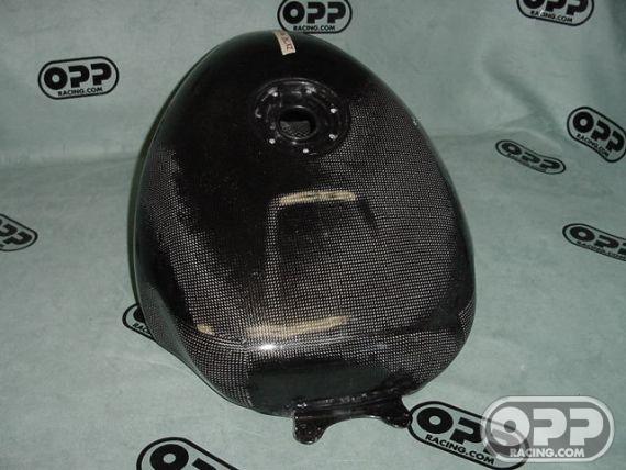 Carbon Fiber - Fuel Tank for OEM Cap - ZX7R 1996-2003 image
