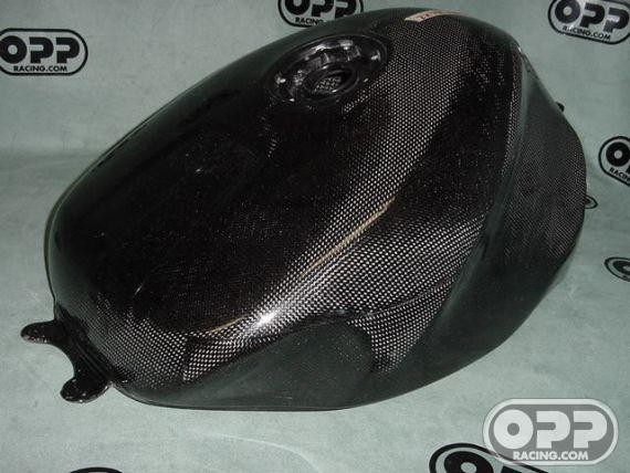Carbon Fiber - Fuel Tank for OEM Cap - ZX7R 1996-2003 image