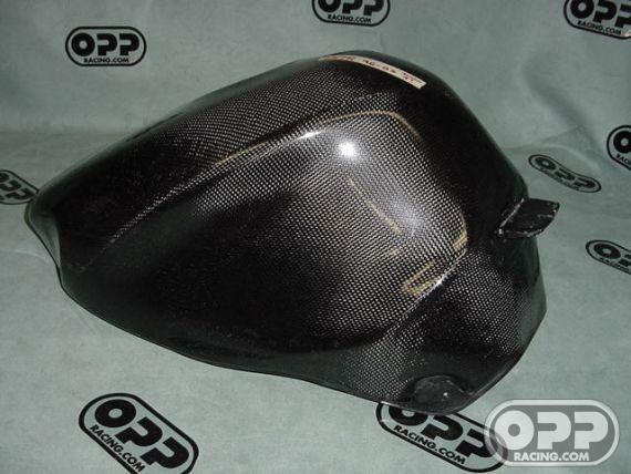 Carbon Fiber - Fuel Tank for OEM Cap - ZX7R 1996-2003 image