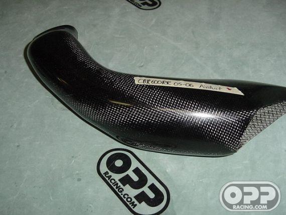 Carbon Fiber - Airduct SBK Right - CBR600RR 2005-2006 image