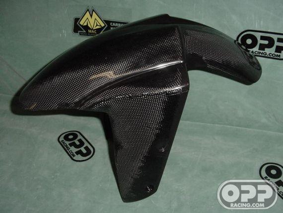 Carbon Fiber - Front Fender - ZX6R/RR 2005-2006 & ZX10R 2004-2005 image