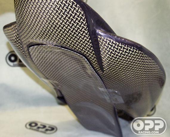 Carbon Kevlar - Antidraft for Superbike Tail - GSXR600/750 2006-2007 image