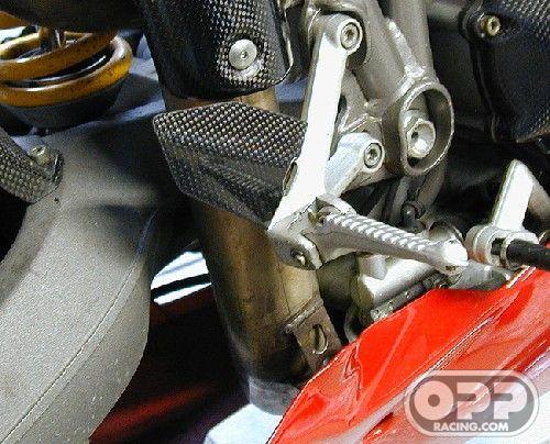 Carbon Fiber - Heelguards (Pair) - Ducati 749-999 image