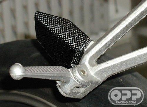 Carbon Fiber - Passenger Heel Guards (Pair) - Ducati 749-999 image