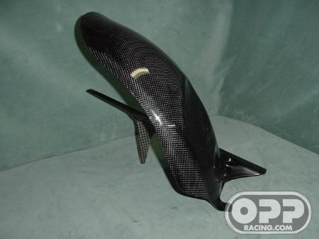 Carbon Fiber - Rear Fender with Chainguard - Ducati 748-916-996-998 image