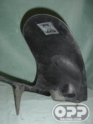 Carbon Fiber - Rear Fender with Chainguard - Ducati 748-916-996-998 image
