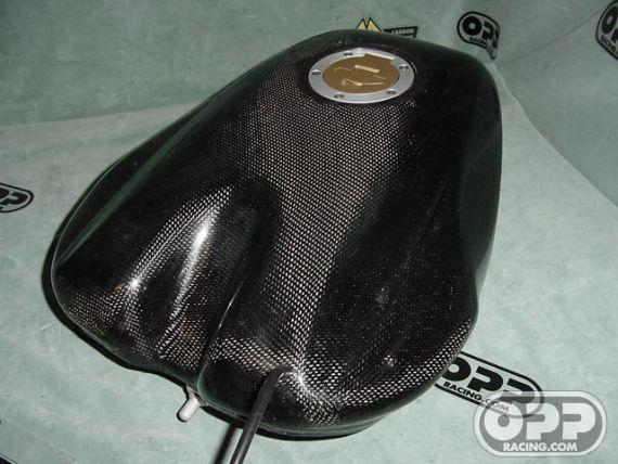 Carbon Fiber - Fuel Tank for OEM Cap - Ducati 748-916-996-998 image