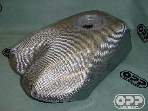 Titanium Silver - Fuel Tank for OEM Cap - Ducati 748-916-996-998 image