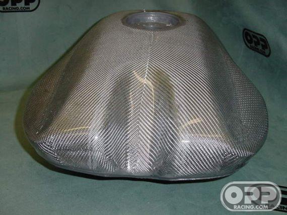 Titanium Silver - Fuel Tank for OEM Cap - Ducati 748-916-996-998 image