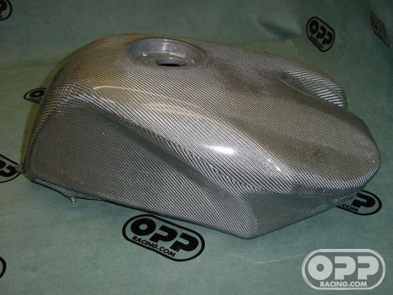 Titanium Silver - Fuel Tank for OEM Cap - Ducati 748-916-996-998 image