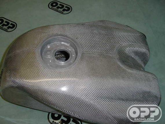 Titanium Silver - Fuel Tank for OEM Cap - Ducati 748-916-996-998 image